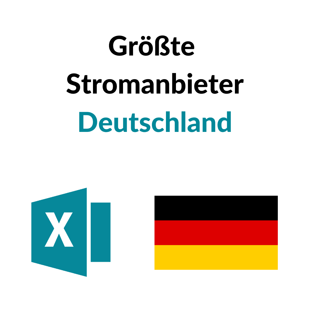Größte Stromanbieter Deutschland (1)