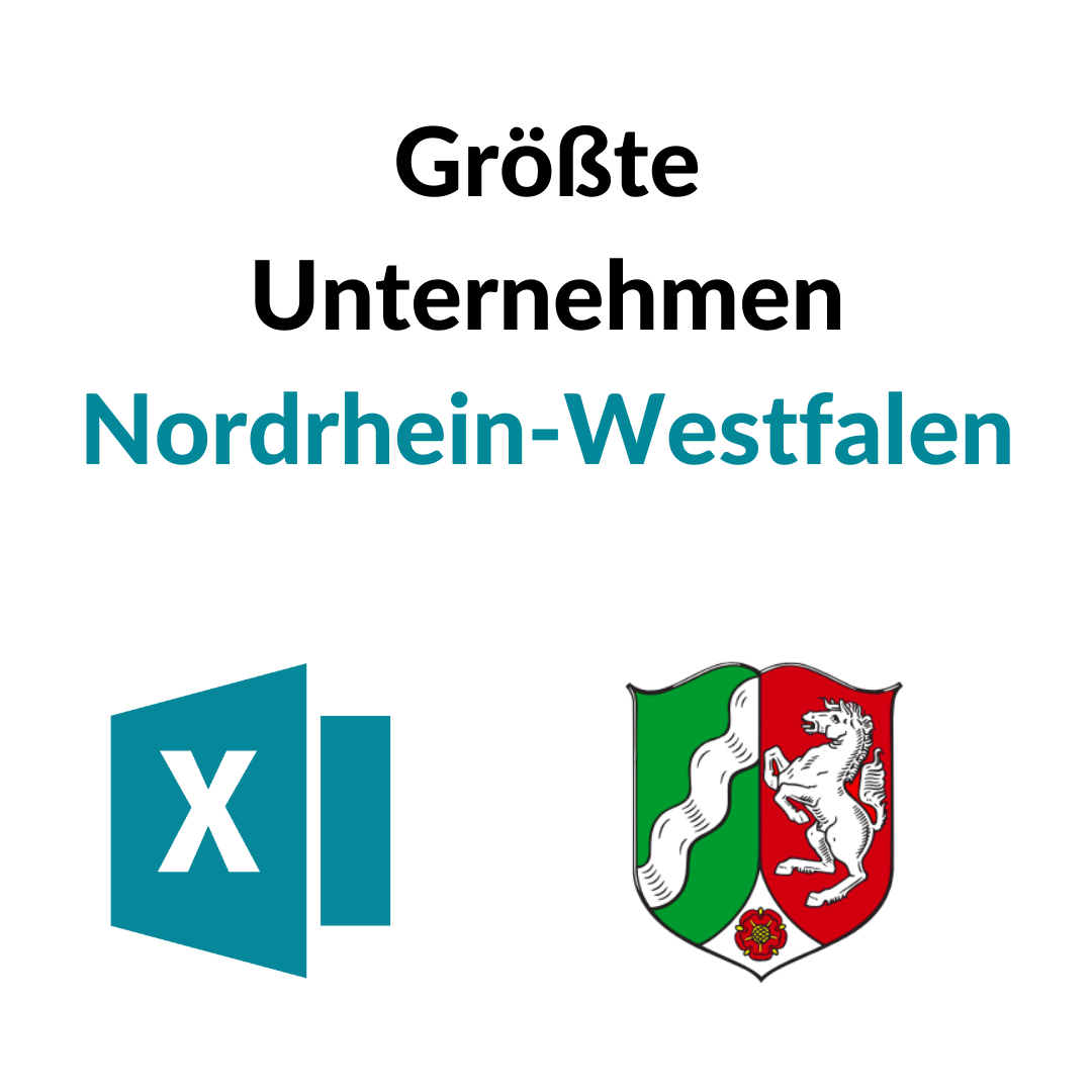 Größte Unternehmen Nordrhein-Westfalen