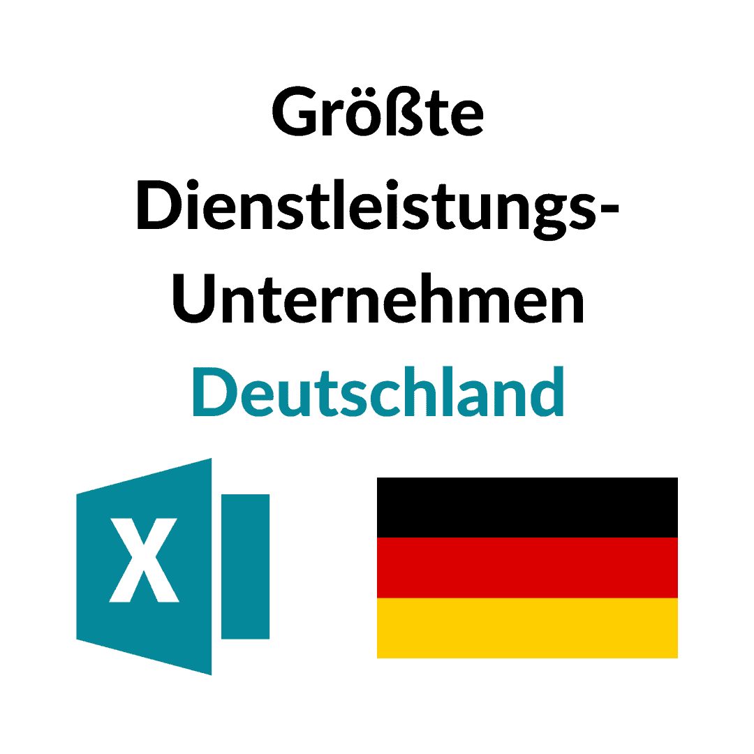Größte Dienstleistungs-Unternehmen Deutschland