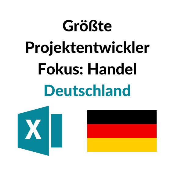 Größte Projektentwickler Handel Deutschland