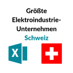 Liste Elektroindustrie-Unternehmen Schweiz