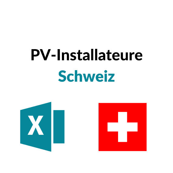 liste pv installateure schweiz