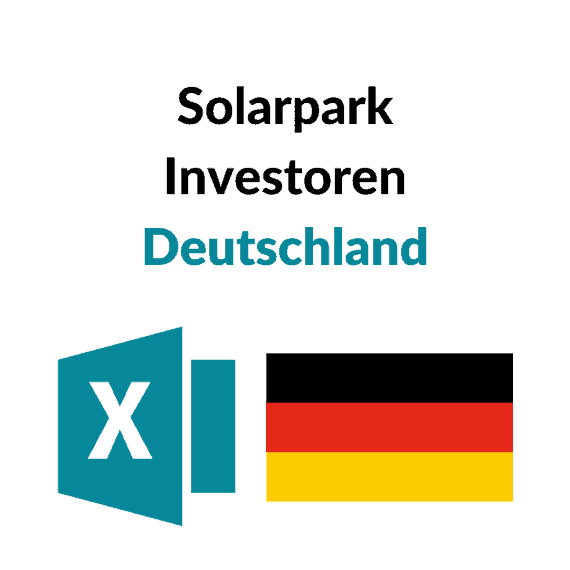 Solarpark Investoren Deutschland