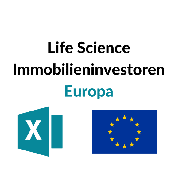 Life Science Immobilieninvestoren Europa