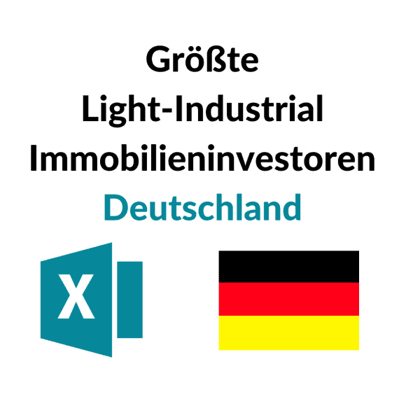 Größte Light-Industrial Immobilieninvestoren Deutschland