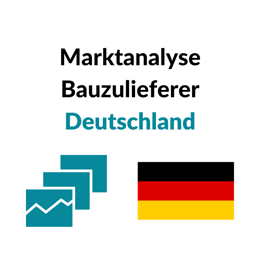 Marktanalyse Bauzulieferer Deutschland
